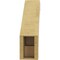 Ekena Millwork 5-inch W x 18-inch D x 18-inch H Merced Rough Cedar Woodgrain TimberThane Knee Brace, Primed BRCUR05X18X18MRCRCPR - alternate 6